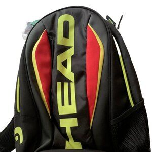 NEW Head Extreme Tennis Backpack Racquet Black/Red/Yell NWT 283645 Cool Earth